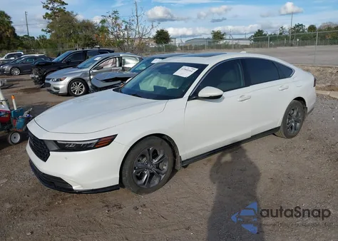 2023 Honda Accord Hybrid Ex-L from USA, damaged, VIN 1HGCY2F67PA068024
